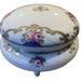 Old Nippon Morimura Japan Vanity Dresser Trinket Powder Jar Lid Hand Painted
