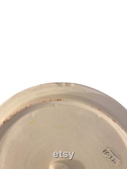 Ovington s New York Porcelain Flower Powder Jar, Capodimonte Style, Made in Italy