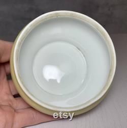 PMandM Weimar Porcelain Germany Hand Painted Daisy Hair Receiver 4 Signed