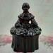 POWDER BOX, Victorian Lady, Jewelry Box, Keepsake Box, Home Decor, Mother's Day, Valentine's Day, Powder Room,
