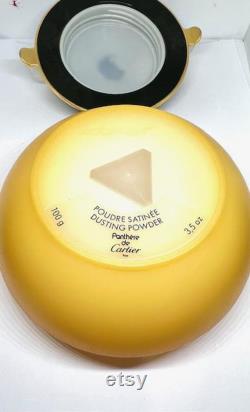 Panthere De Cartier Dusting Powder 3.5 Fl. Oz Rare Collectors Item