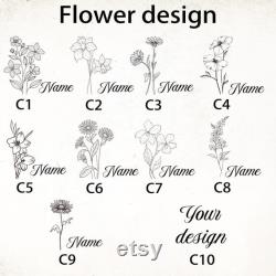 Personalized mini loose powder box, Cosmetic Container,loose powder box and powder puff, unique bridesmaid gift, gift for mom