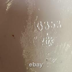 Porcelain Lady Powder Box 1920 Holding A Powder Puff Germany 5 1/2