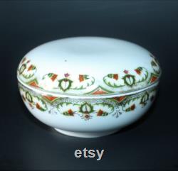 Powder Bowl, Trinket Dish, MZ Austria Egyptian Motif