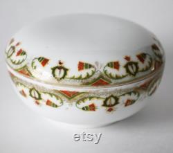 Powder Bowl, Trinket Dish, MZ Austria Egyptian Motif