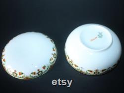 Powder Bowl, Trinket Dish, MZ Austria Egyptian Motif