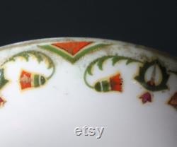 Powder Bowl, Trinket Dish, MZ Austria Egyptian Motif