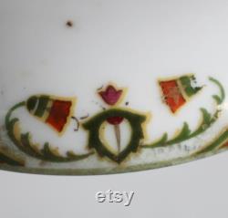 Powder Bowl, Trinket Dish, MZ Austria Egyptian Motif