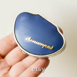 Powder Box LENINGRAD Pocket Mirror Compact, Pill Case