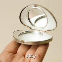 Powder Box LENINGRAD Pocket Mirror Compact, Pill Case