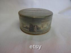 Powder Box from Paris Vintage it held Coty Air Spun face powder Antique or Vintage T23