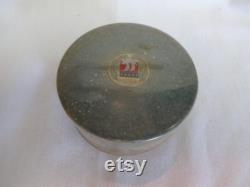Powder Box from Paris Vintage it held Coty Air Spun face powder Antique or Vintage T23