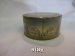Powder Box from Paris Vintage it held Coty Air Spun face powder Antique or Vintage T23