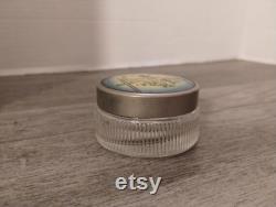 Powder Make Up Jar Glass 5 Base with Lid