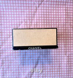 RARE CHANEL No. 5 Face Powder Box. Sealed and unused from the 1940s. Collector little treasure box in color Rose Ocrée, No 5001, Vintage