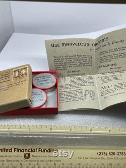 RARE Richard Hudnut Marvelous Face Powder Sample Trial Set 1930 Collector Treasure Scarce Postage Stamp Original Packaging Vintage Makeup