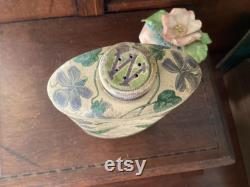 REDUCED Antique Watkins Violet Talcum Powder Can