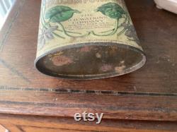 REDUCED Antique Watkins Violet Talcum Powder Can