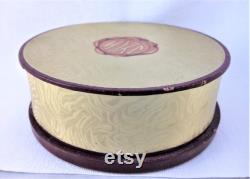 Rare Large 1930s French Face Powder Box. JYCH Laboratoires France. Poudre atomisée.