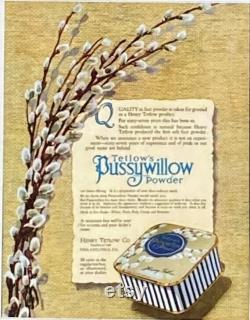 Rare Tetlow Perfect Complexion Powder paper box with No. 16 Flesh powder. c. 1900 see description