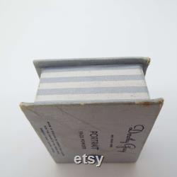 Rare Vintage 1930's Dorothy Gray Portrait Face Powder Box Unopened Vanity Storage Beauty Cosmetics Art Deco Powder Box