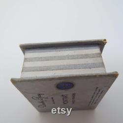 Rare Vintage 1930's Dorothy Gray Portrait Face Powder Box Unopened Vanity Storage Beauty Cosmetics Art Deco Powder Box