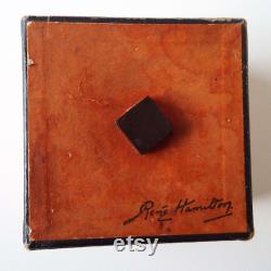 Rare Vintage Art Deco Rene Hamilton Face Powder Box 1930's Powder Box Make-Up Cosmetics