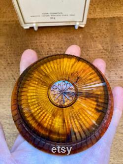 Rare Vintage Avon Powder Pak for Dressing Table 1960s Refillable Face Powder Container Original Box Vanity Decor Retro Collectible