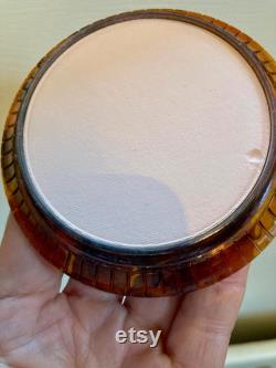 Rare Vintage Avon Powder Pak for Dressing Table 1960s Refillable Face Powder Container Original Box Vanity Decor Retro Collectible