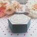 Rare Vintage Legrain Paris Powder Box Hexagonal Cardboard, Lavender Scent