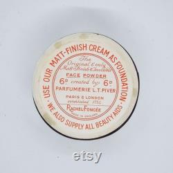 Rare Vintage Powder Box Le Trefle Incarnat L T Piver Paris Unopened Vanity Storage Face Powder