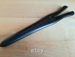 Real Ebony Glove Stretchers. Antique Black Wood