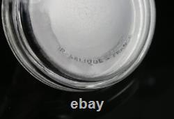 Rene R. Lalique Glass Le Lys D'Orsay Powder Box