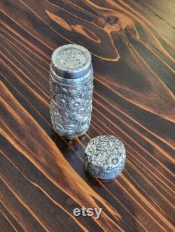 Repousse by S. Kirk and Son Sterling Vanity Powder Shaker