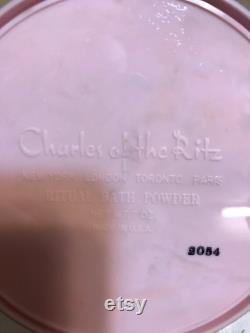 Retro Charles of the Ritz Pink Powder Box