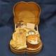 Richard Hudnut Three Flowers 1928 Box Toilet Water Bottle Compact Powder
