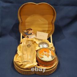 Richard Hudnut Three Flowers 1928 Box Toilet Water Bottle Compact Powder