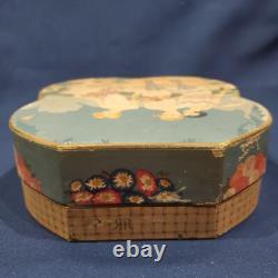 Richard Hudnut Three Flowers 1928 Box Toilet Water Bottle Compact Powder