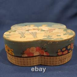 Richard Hudnut Three Flowers 1928 Box Toilet Water Bottle Compact Powder