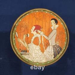 Richard Hudnut Three Flowers 1928 Box Toilet Water Bottle Compact Powder
