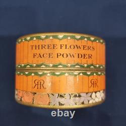 Richard Hudnut Three Flowers 1928 Box Toilet Water Bottle Compact Powder
