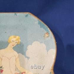 Richard Hudnut Three Flowers 1928 Box Toilet Water Bottle Compact Powder