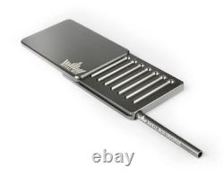 Royal Box Limited Edition Graphite Silver 8 Slot Luxury Snuff Powder Storage Box