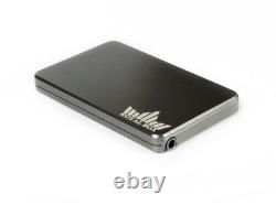Royal Box Limited Edition Graphite Silver 8 Slot Luxury Snuff Powder Storage Box