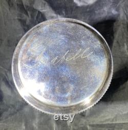 Sauter English Silver Dresser Jar