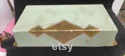 Shari Langloise Vanity Set Powder Box, Compact, Perfume Set, Boxed, Octagonal J327