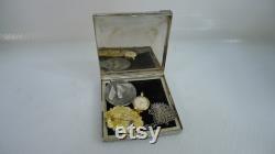 Silver 800 Hinged Box Case Beautiful Rare Vintage