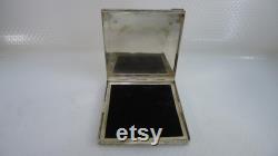 Silver 800 Hinged Box Case Beautiful Rare Vintage