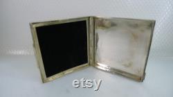 Silver 800 Hinged Box Case Beautiful Rare Vintage