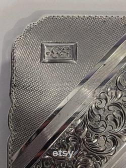 Silver Powder Box, Art Nouveau, Secession